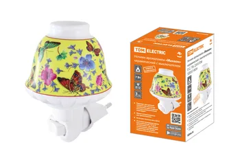 

Night-lamp "mahaon" ceramic with switch, E12, 7 W, 220 V TDM