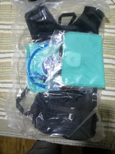 LOCAL LION-Bolsa de agua de 2L para deporte, mochila para correr o ir en bicicleta, para hidratación, para ciclismo, bolsa deportiva para hombre, mochila impermeable