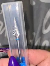 1 Uds cerámica de carburo de tungsteno de broca para rebaba Bits cono de fresado para manicura máquina de taladro eléctrico poco Máquina Herramienta de uñas