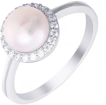 

Jay VI ring with pearls and cubic zirconia