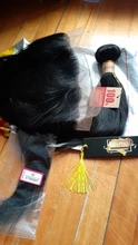 ESTRELLA peruano 360 Frontal de encaje con mechones recto mechones de cabello humano postizo mechones con cierre Remy extensión del pelo con Frontal