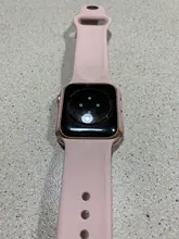 Funda completa mate con Protector de pantalla de vidrio templado para Apple Watch Series 6 5 4 iWatch 40mm 44mm, 1 unidad