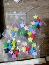 Toy Pacifier-Chain Feeding-Necklace Lets-Make Silicone Tiny-Rod 50pc Mini Diy Star