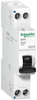 

SE Acti 9 iDif K Differential breaker 6KA 6A C 30МA AC A9D63606