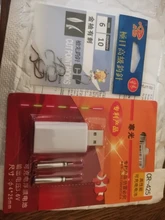 Batería recargable de doble agujero CR425, 1 USB + 2 unidades, multidispositivos, cargador de flotador de pesca electrónico, 2021