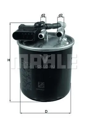 KNECHT KL913 Фильтр топливный MB W204/212/221 OM651