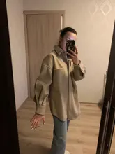 Outwear Jackets Long-Coats Camel ZXQJ Woolen Girls Chic Elegant Spring-Autumn Vintage Women