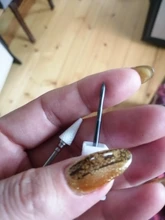 1 Uds cono de cerámica cortador de uñas taladro mm broca para fresa para manicura Burr poco de cutícula eliminar archivos de uñas de Gel polaco herramientas
