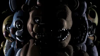 Плакат 5 Ночей с Фредди Five Nights at Freddy&amp#039s ФНАФ Аниматроники №11 А2 | Дом и сад