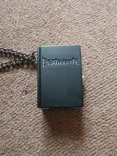 Worldiwde-reloj De bolsillo De cuarzo, colgante, collar, Vintage, único, Death Note, regalo Popular, 1 ud.