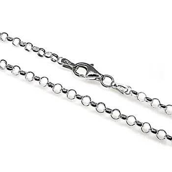 

Chain 925 sterling silver m rolo 45cm. Thread 0.45mm. Clasp unisex