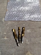 Taladro titanio plateado caña hexagonal HSS rosca de tornillo broca métrica taladro Bits máquina para tornillos compuesto M3 M4 M5 M6 M8 M10 herramientas de mano