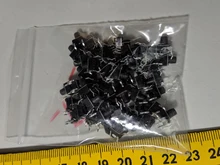 50 Uds 6X6X5/4,3/5,5/6/7/8/9/10/13MM tacto interruptor de botón de empuje interruptor 12V cobre 4PIN DIP Micro interruptor para TV/juguetes/home/botón de uso