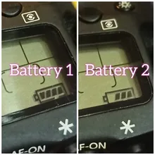 LP E6 LPE6 LP-E6 E6N 2000mAh batería + LCD cargador Dual para Canon EOS 5DS R 5D Mark II 5D Mark III 6D 7D 80D 90D EOS 5DS R Cámara