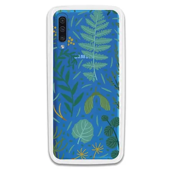 

Stand case costume drawing Leaves WP022 for Samsung Galaxy A70