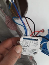 Módulo de relé wifi+RF de enchufe con control remoto para persianas, Módulo de control de persianas y cortinas motorizadas, para Smart Life, Tuya, Alexa y Google Home