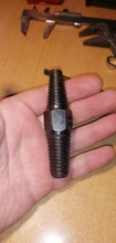 Extractor de cabeza doble de tornillo, Extractor de tubería de perno roto, brocas de tornillo dañadas, Conector hexagonal multifuncional, 1/2 , 3/4