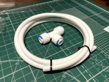 Connector Tee-Fitting Osmosis Water-Reverse Aquarium-System Equal Od-Tube T-Type 1/4-3/8-