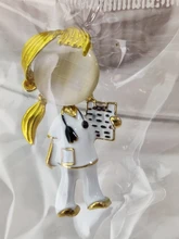 Brooches Jewelry Pin Opal Doctor Cindy Xiang Gift Girls Fashion Enamel And 2-Style Available