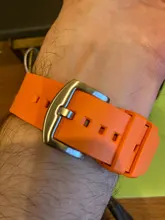 Correa de reloj de goma de flúor de primera calidad, pulsera de 20mm, 22mm y 24mm, barra de liberación rápida, banda de reloj para cada marca