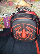 Mochila escolar de dibujos animados de Disney para niños, morral escolar de gran capacidad de SpiderMan