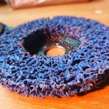 Abrasive-Disc-Belt Grinder Polishing Buffing-Wheels Diamond 125mm Black Blue 2pcs