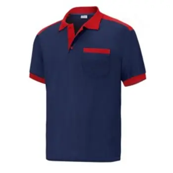 

POLE TERYLENE SHORT SLEEVE 1 BOWL BICOLOR NAVY/RED CHARGE T-M