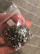 Semitree 200 unids/lote Acero inoxidable pendientes de tapón para la fabricación de la joyería Diy pendiente resultados accesorios de artesanía