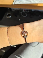 2 unids/set corazón Árbol de la vida encanto pulseras uno para ti, uno para mí cadena negra trenzado pulsera de pareja para hombres mujeres Tarjeta de deseos