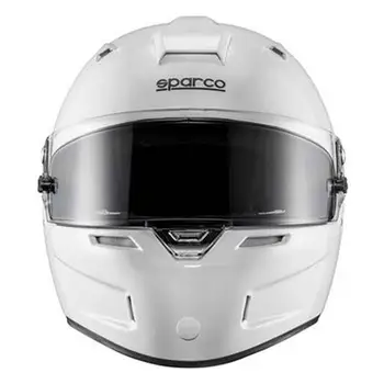 

Sparco Sky Kf-5W Kevlar/Fiberglass Fia Tg helmet. Xxl white