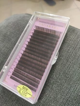 NAGARAKU-extensiones de pestañas, Maquillaje Individual, visón sintético Natural suave, 16 líneas