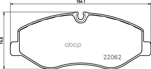 P50129_колодки Дисковые Пер! Mb Vito W447 1.6-2.1cdi 14 Brembo P50129 Brembo арт. P50129