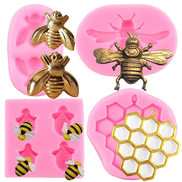 Silicone Insect Chocolate Molds  Silicone Insects Bee Cake Mold - Silicone  Candy - Aliexpress