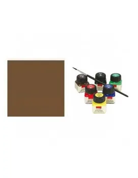 

PAINT FOR FABRICS DARK 20 ML BROWN