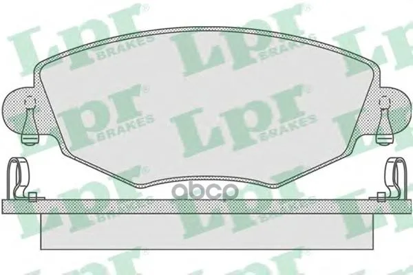 Колодки Тормозные Ford Mondeo 0007/Jaguar X-Type 01 Передние Lpr 05p865 Lpr арт. 05P865