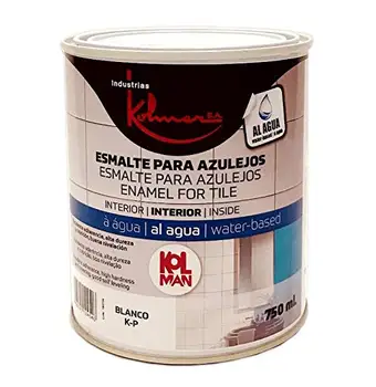 

Kolmer-water enamel for white tiles 750 ml Kolman direct on tile without Primer