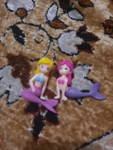 Desk-Decoration-Accessories Mermaid-Ornament Aquarium Fish-Tank Cute 1pcs Little