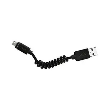 

USB 2.0 to MICRO USB data cable, coiled length 0,5 mt - SBS NEROSBS7.15