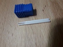 Dmoley-brocas de cerámica de tungsteno para uñas, accesorios de manicura y pedicura