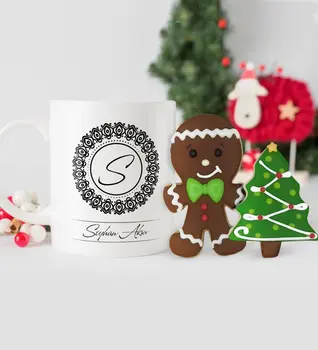 

Personalized Is Mug and Handmade Royal Icing Cookie Set-2