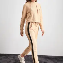 Trendyol трикотажные спортивные штаны с лентами TWOAW20EA0182