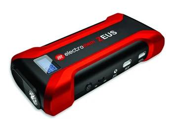 

Zeus Electromem Mini Booster Jump Starter Lithium Power Bank 15000mAh 12V 600A