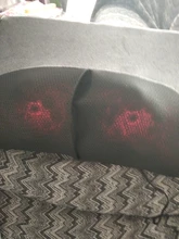 Jinkairui, almohada de masaje eléctrica para espalda y cuello con calefacción por infrarrojos, dispositivo Shiatsu, masajeador de salud Cervical, relajación