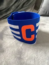 1 Uds brazo líder de la banda de la competencia brazalete de capitán de fútbol banda de capitán para el brazo fútbol grupo brazalete