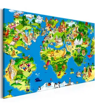 

Table-Children's Map (1 Part) Wide