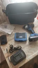 Destornillador eléctrico de 300Nm, taladro inalámbrico, Motor sin escobillas, Kit combinado de controlador de impacto, 34 uds, brocas de 20V, herramienta eléctrica de PROSTORMER
