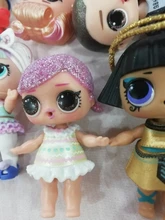L O L Sorpresa elegir 1 pieza Original ropa de vestidos trajes para LOL 8cm gran hermana muñecas unicornio vestido de los niños muñeca de juguete para regalo