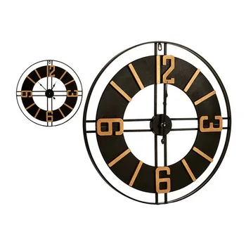 

Wall Clock Black (60,5 x 2 x 61,5 cm)