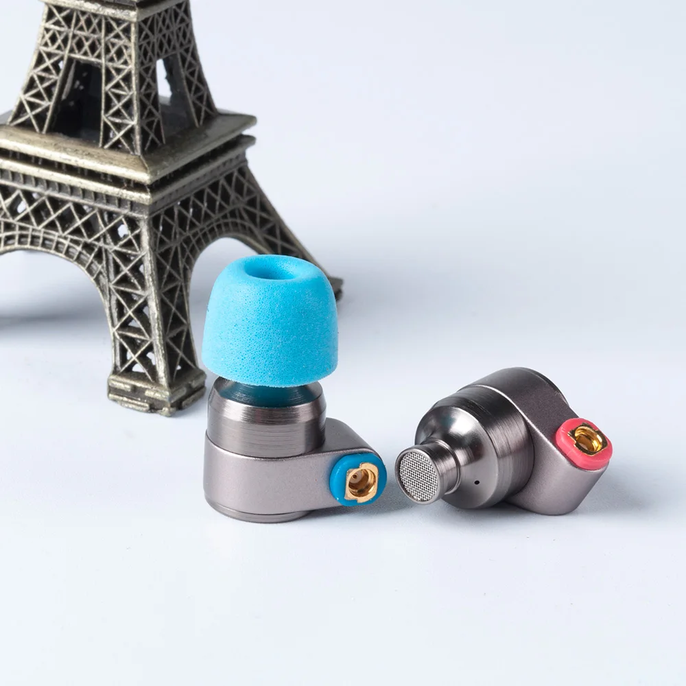 Наушники вкладыши TIN HIFI T2 с двойным динамическим приводом Hi Fi басами DJ