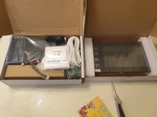 Sistema de intercomunicación Lcd para teléfono y puerta, kit de control de acceso de puerta con Cerradura eléctrica de cámara al aire libre y control remoto inalámbrico, 7 pulgadas